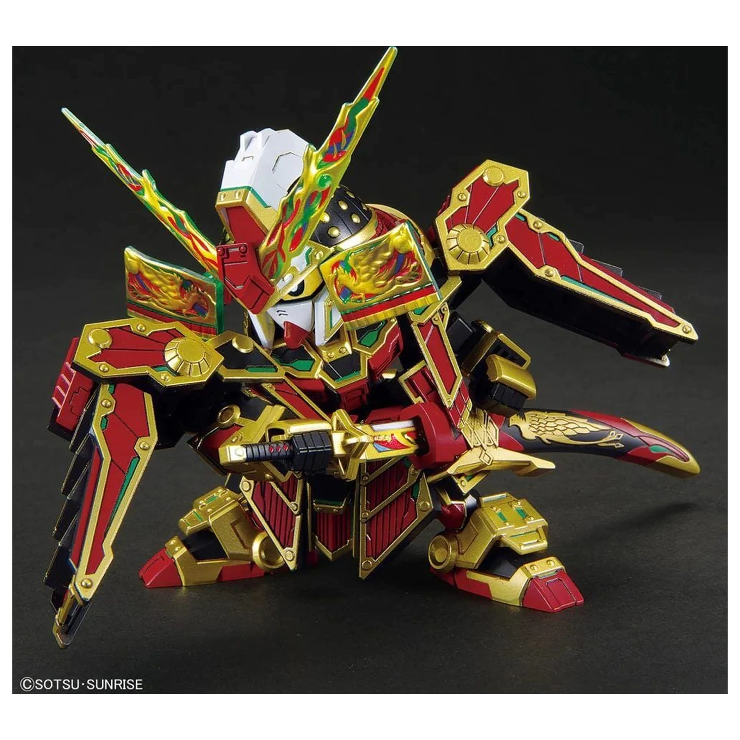 SD Gundam World Heroes Musha Gundam 78. Model Kit fotografii produktu
