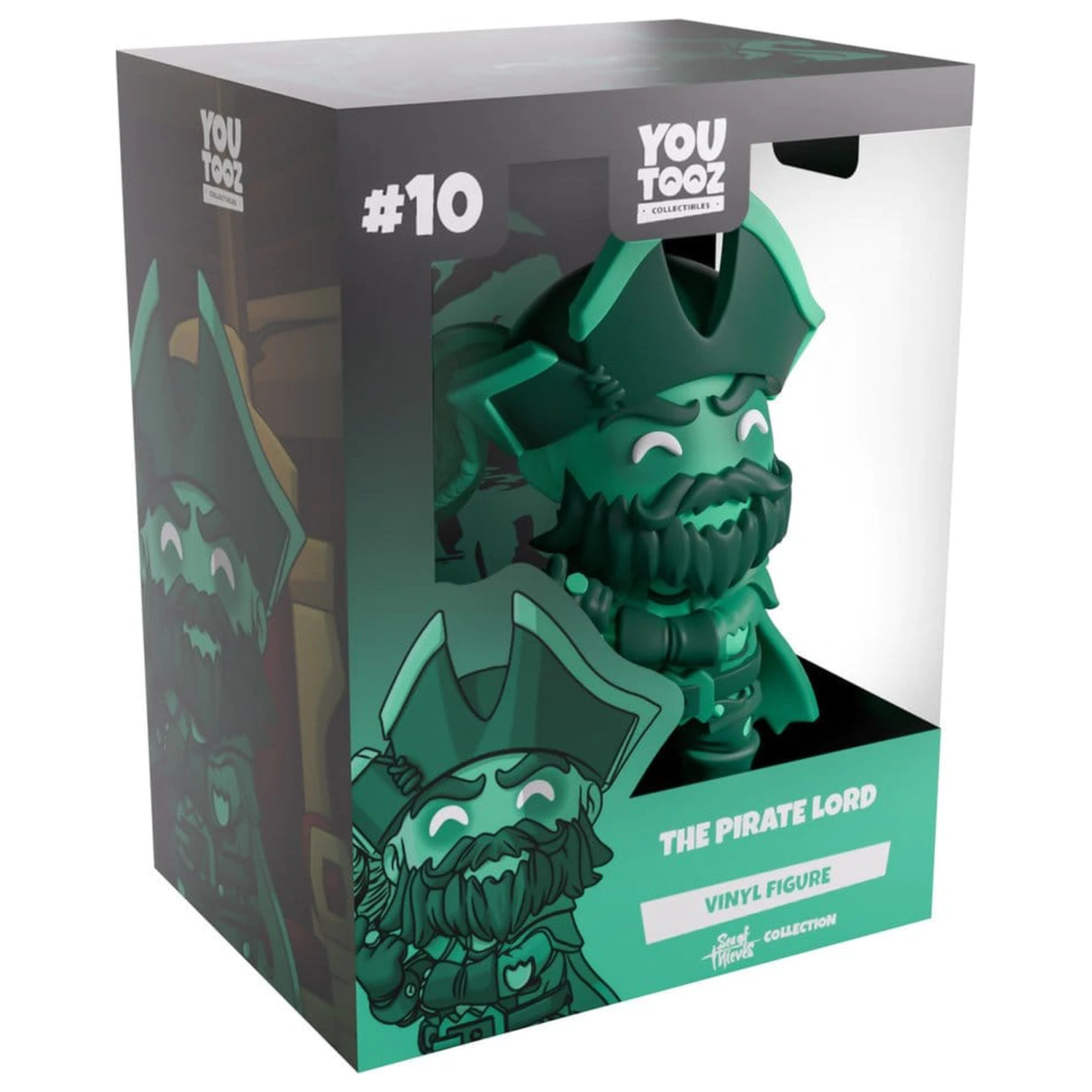 Sea of Thieves Vinyl figurka Pirate Lord (Glow in the Dark) 14 cm fotografii produktu