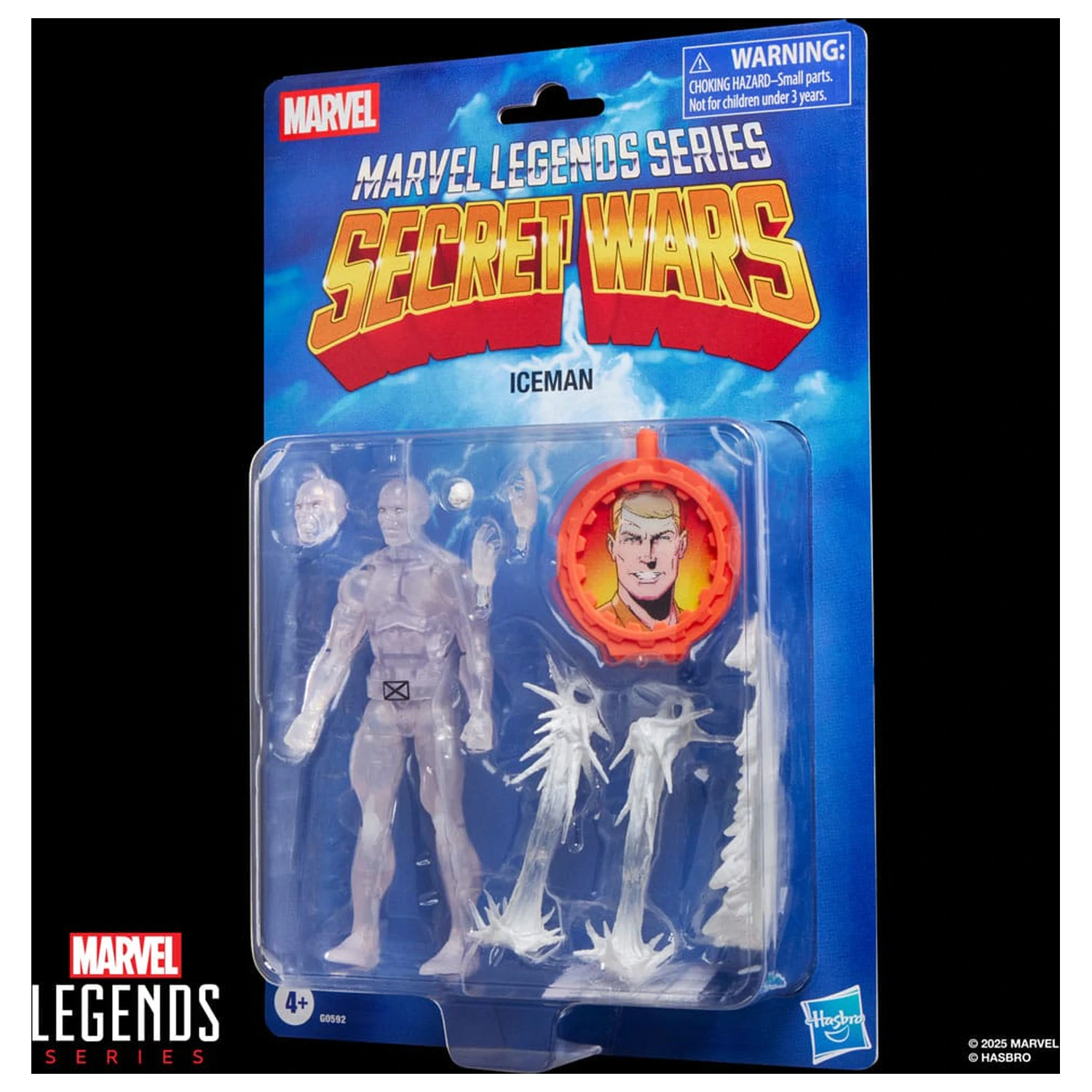 Secret Wars Marvel Legends Retro akční figurka Iceman 15 cm fotografii produktu