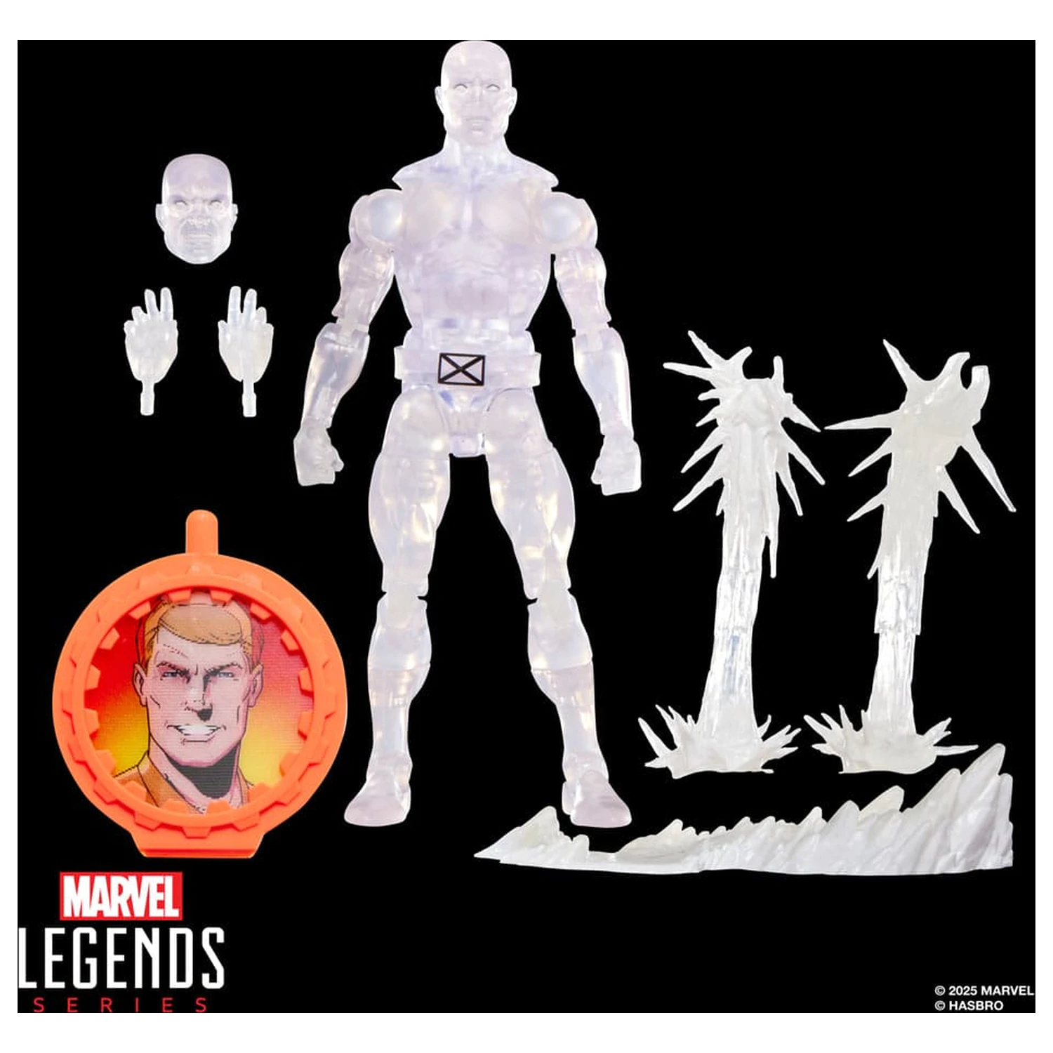 Secret Wars Marvel Legends Retro akční figurka Iceman 15 cm fotografii produktu