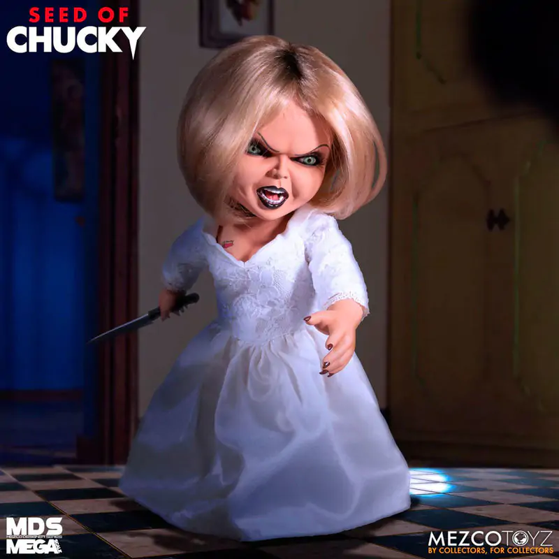 Seed of Chucky MDS Mega Scale mluvící akční figurka Tiffany 38 cm fotografii produktu
