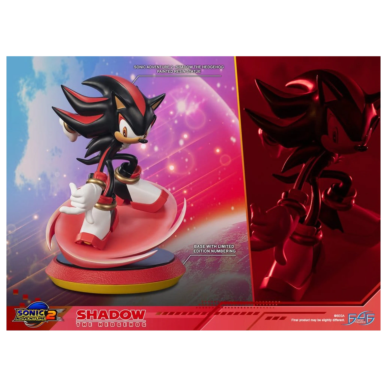 SEGA pryskyřicová socha Shadow the Hedgehog 25 cm fotografii produktu