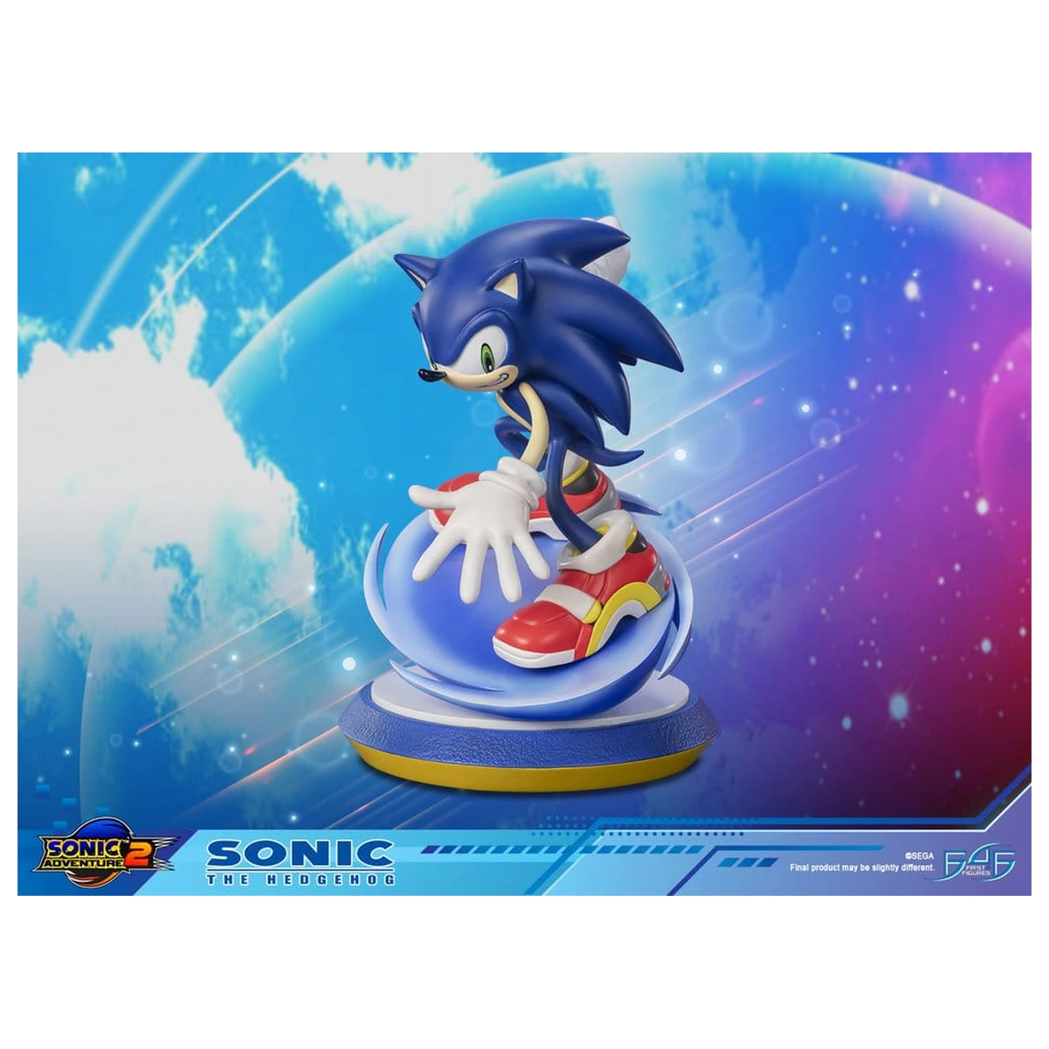 SEGA Resin socha Sonic the Hedgehog 24,5 cm fotografii produktu
