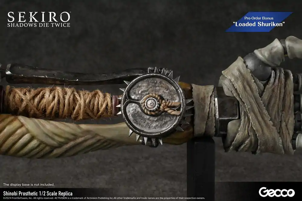 Sekiro: Shadows Die Twice Replika 1/2 Shinobi Protézy 32 cm fotografii produktu