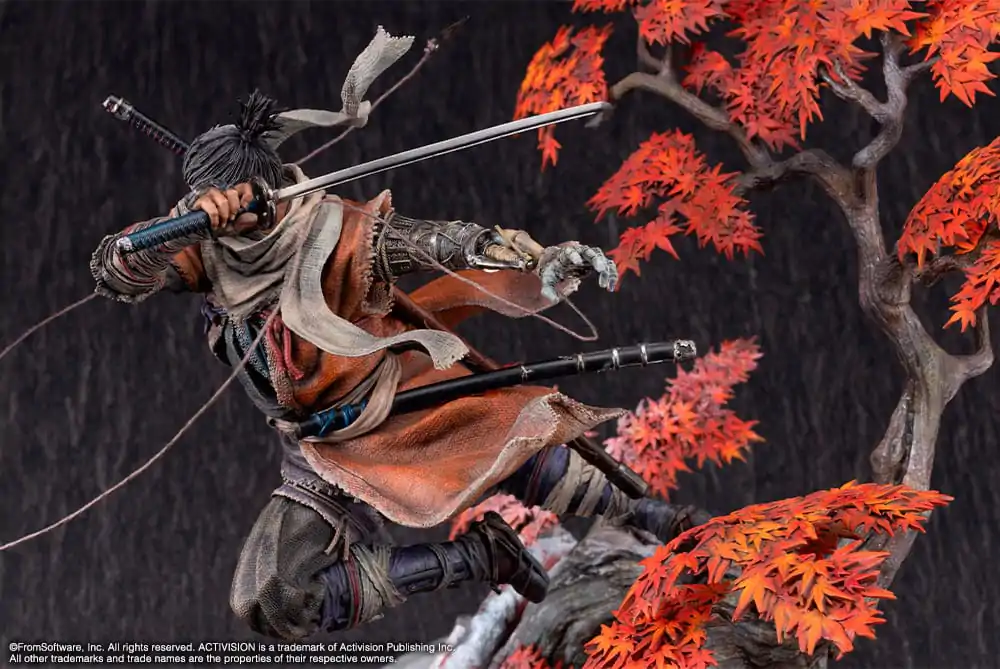 Sekiro: Shadows Die Twice PVC Socha 1/7 Wolf 42 cm fotografii produktu