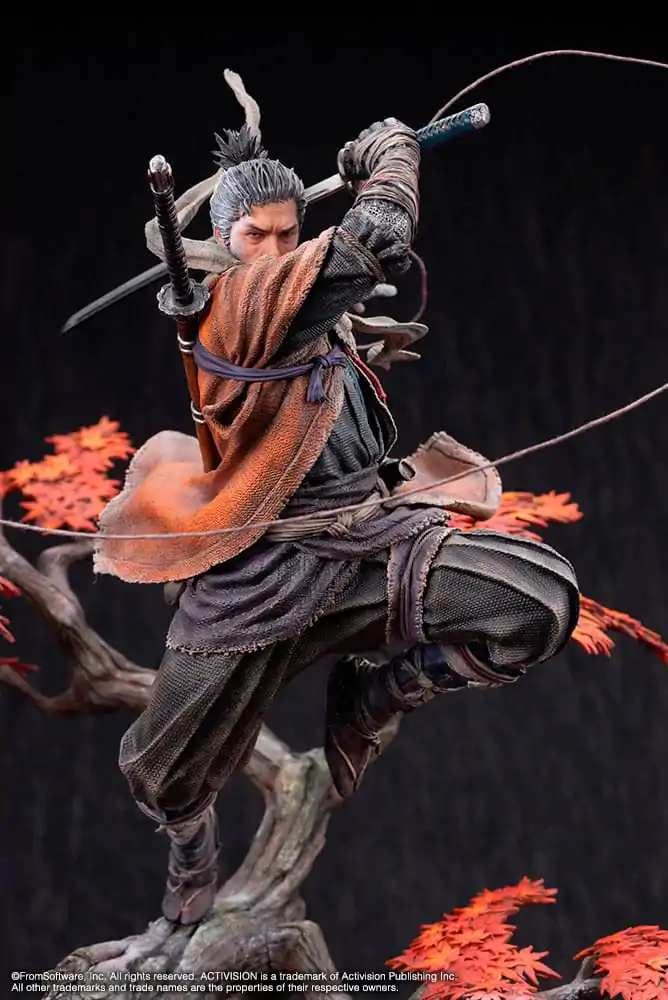 Sekiro: Shadows Die Twice PVC Socha 1/7 Wolf 42 cm fotografii produktu