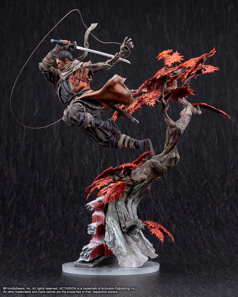 Sekiro: Shadows Die Twice PVC Socha 1/7 Wolf 42 cm fotografii produktu