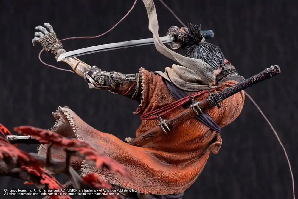 Sekiro: Shadows Die Twice PVC Socha 1/7 Wolf 42 cm fotografii produktu