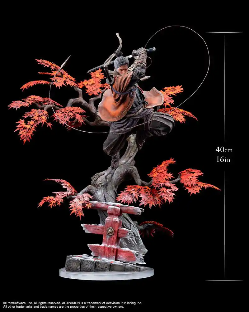 Sekiro: Shadows Die Twice PVC Socha 1/7 Wolf 42 cm fotografii produktu