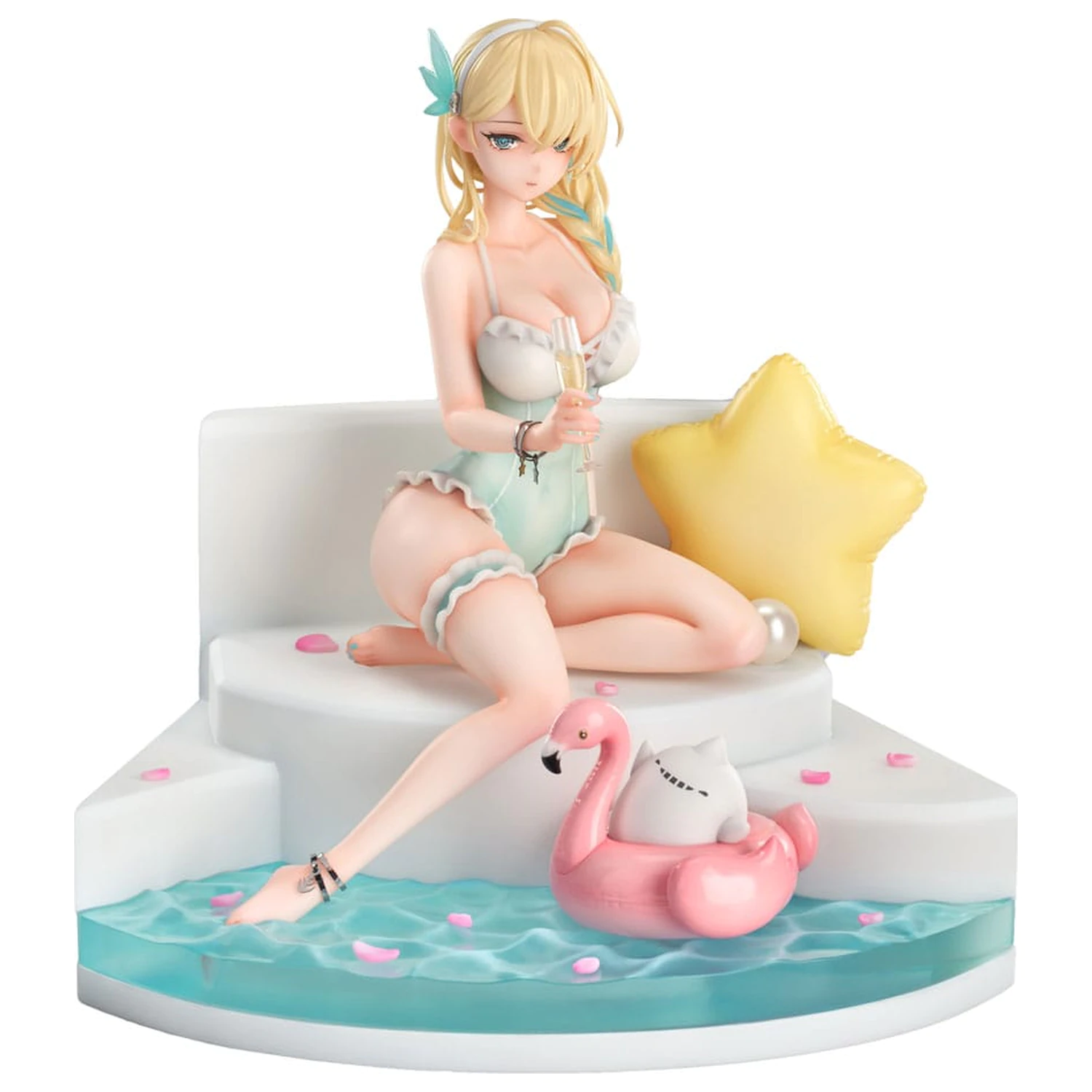 Senkan Shoujo R PVC socha 1/7 Lexington (CV-16) Summer of Ingleside Ver. 19 cm fotografii produktu