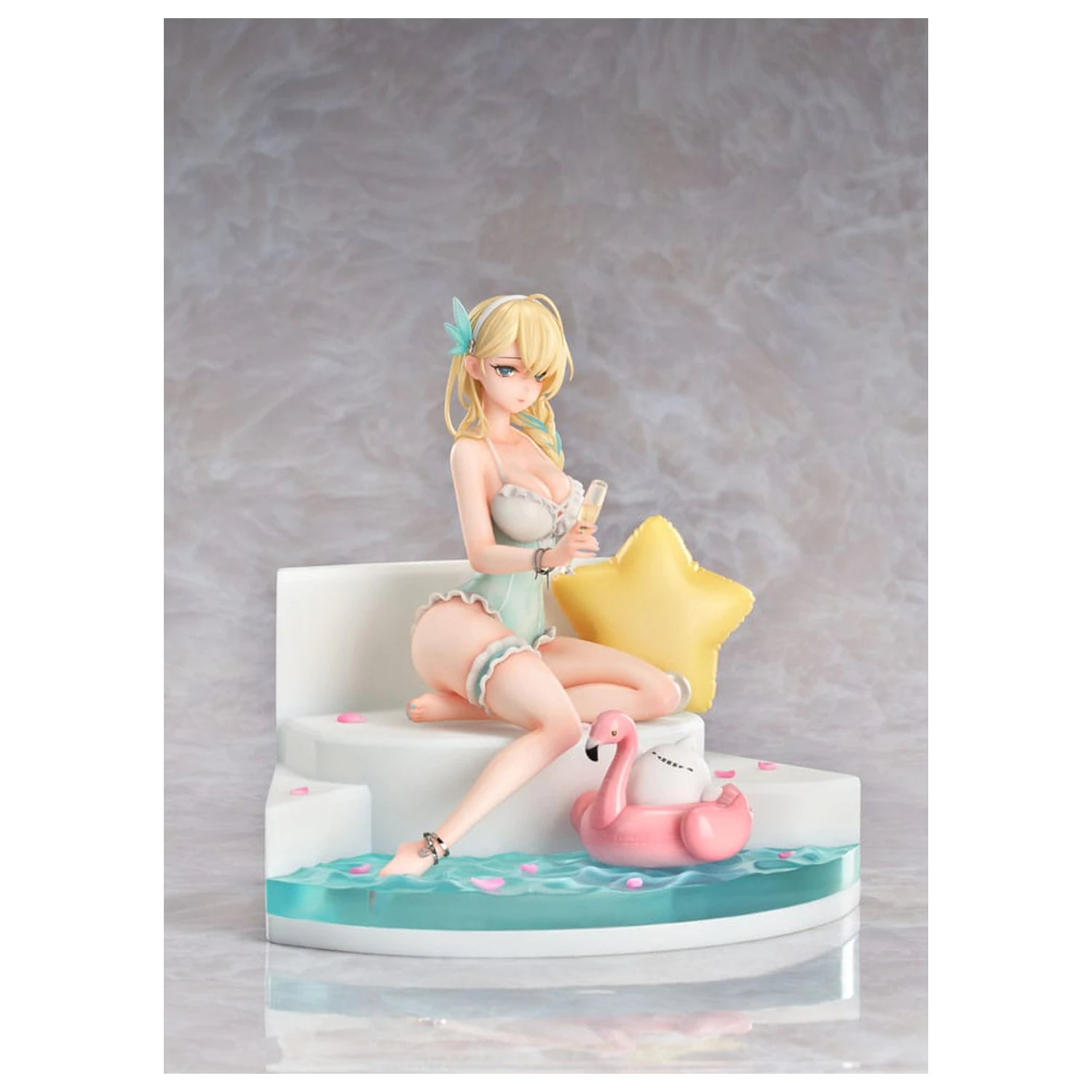 Senkan Shoujo R PVC socha 1/7 Lexington (CV-16) Summer of Ingleside Ver. 19 cm fotografii produktu