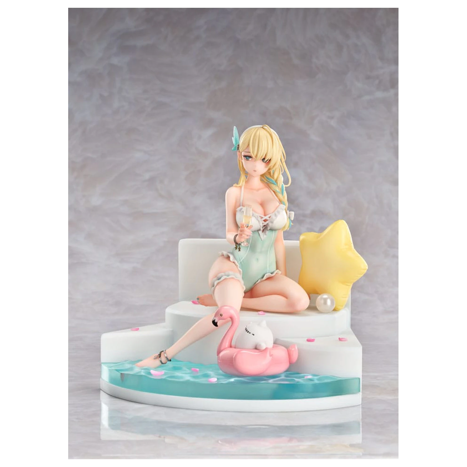 Senkan Shoujo R PVC socha 1/7 Lexington (CV-16) Summer of Ingleside Ver. 19 cm fotografii produktu