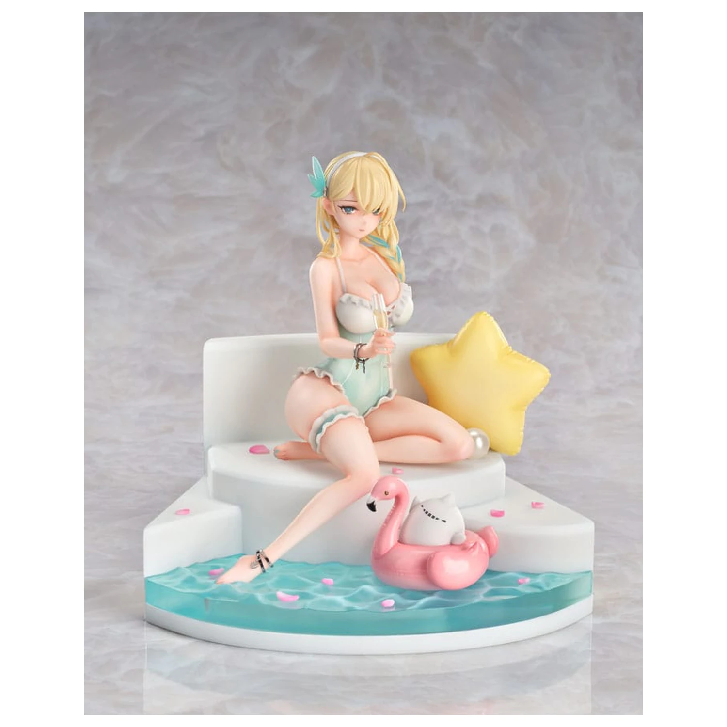 Senkan Shoujo R PVC socha 1/7 Lexington (CV-16) Summer of Ingleside Ver. 19 cm fotografii produktu