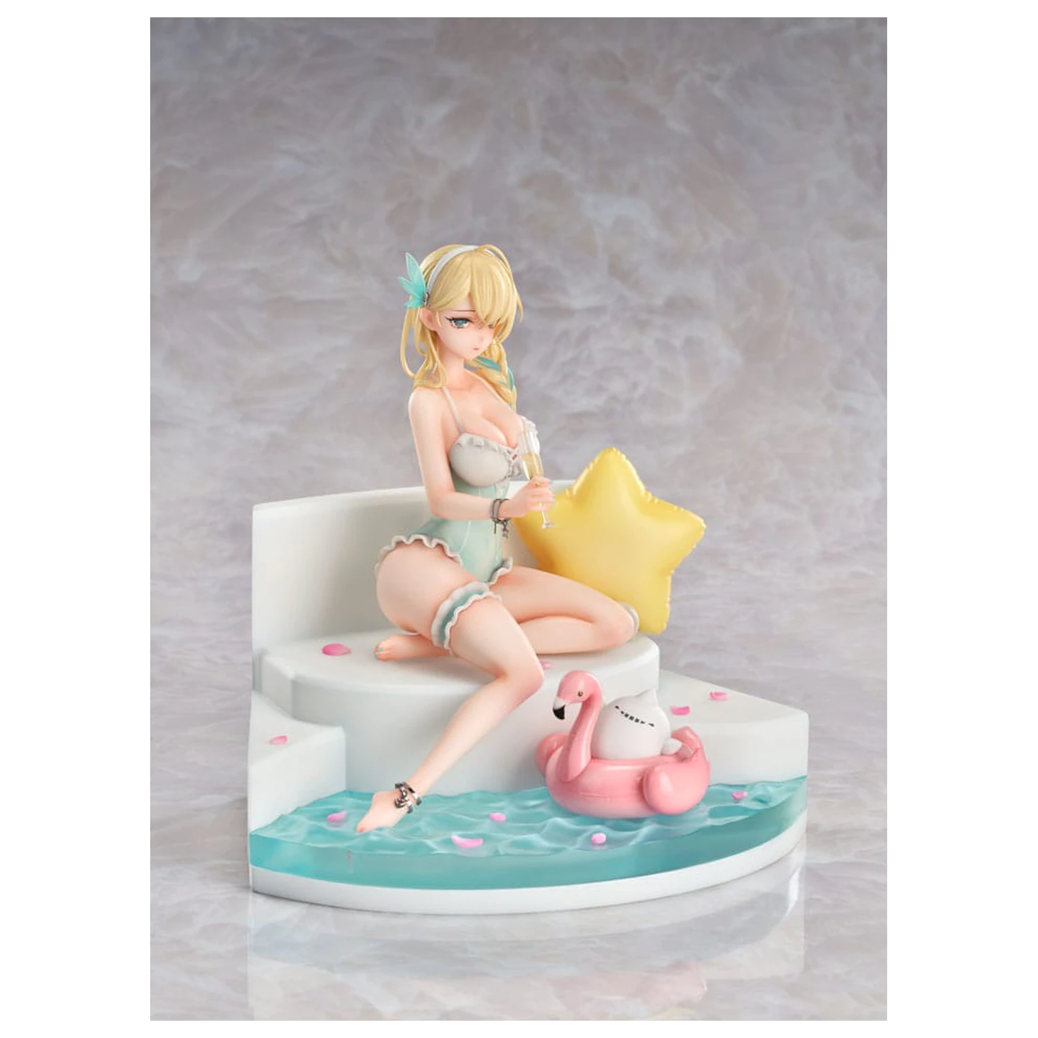 Senkan Shoujo R PVC socha 1/7 Lexington (CV-16) Summer of Ingleside Ver. 19 cm fotografii produktu