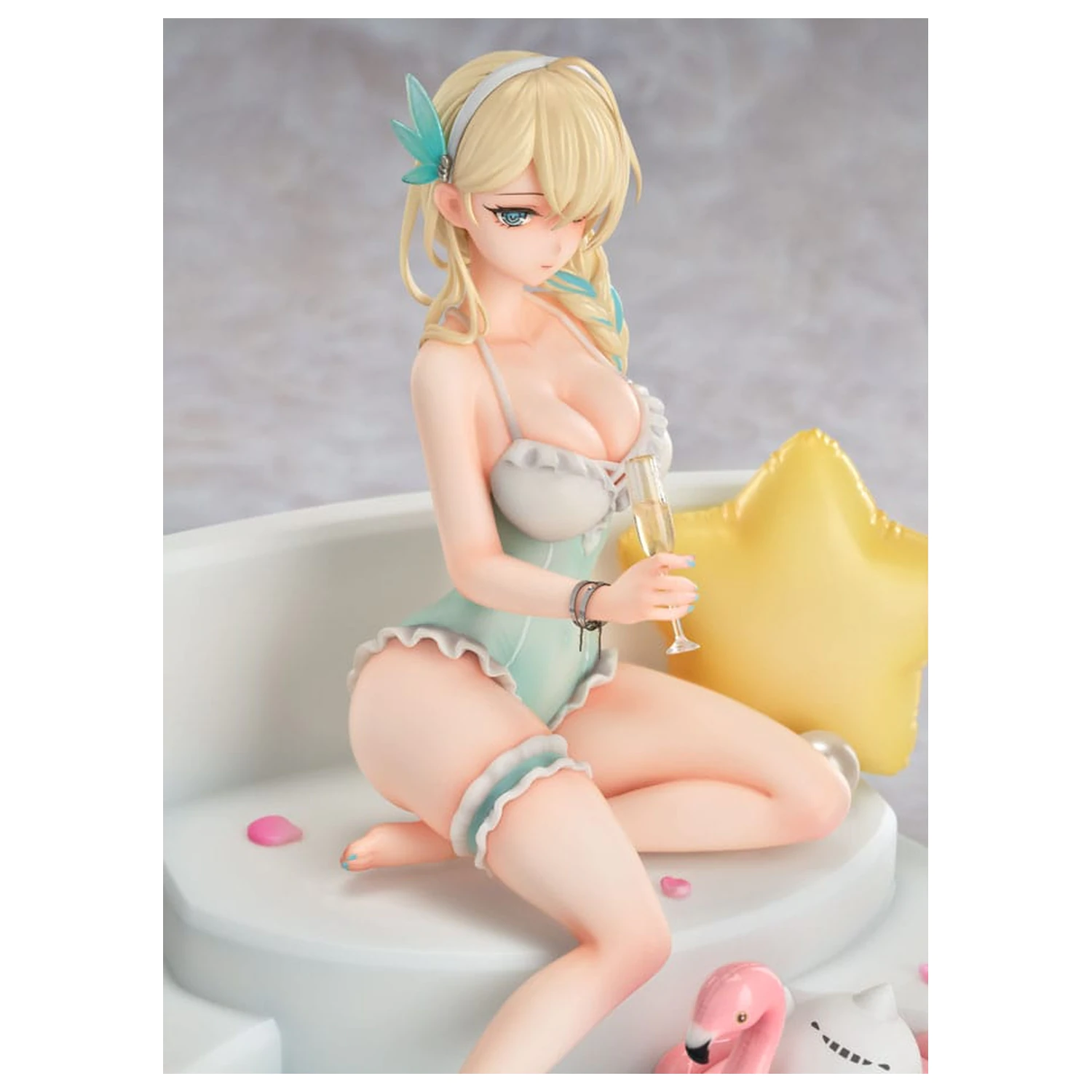 Senkan Shoujo R PVC socha 1/7 Lexington (CV-16) Summer of Ingleside Ver. 19 cm fotografii produktu