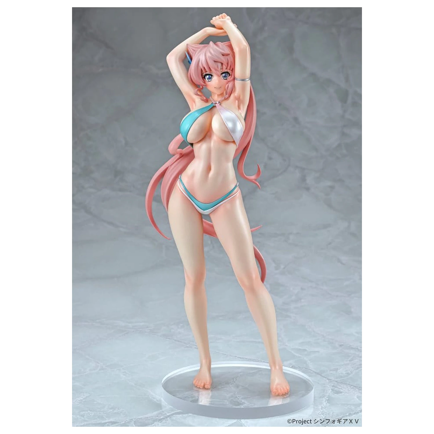 Senki Zesshou Symphogear XV PVC figurka 1/7 Maria Cadenzavna Eve Bikini style Gloss ver. 27 cm fotografii produktu