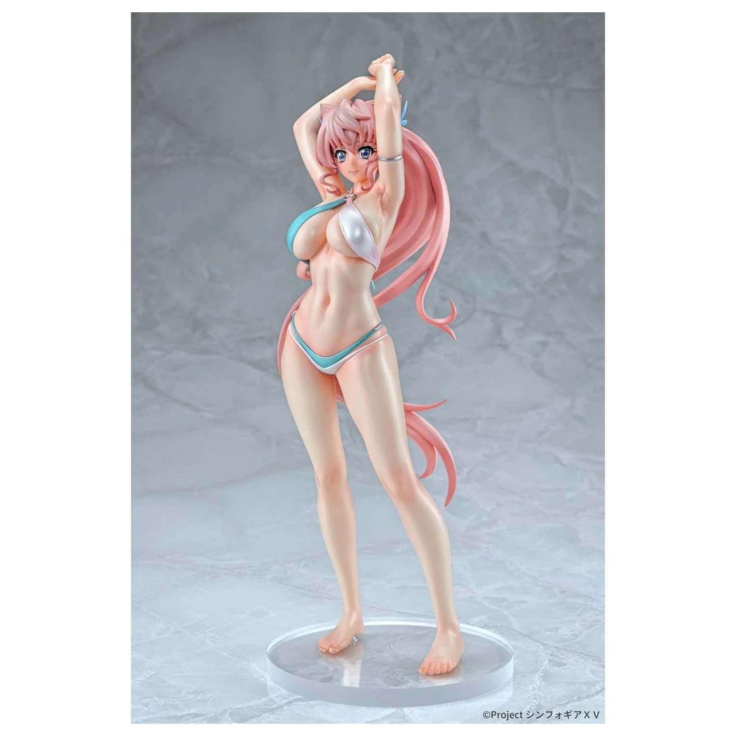 Senki Zesshou Symphogear XV PVC figurka 1/7 Maria Cadenzavna Eve Bikini style Gloss ver. 27 cm fotografii produktu
