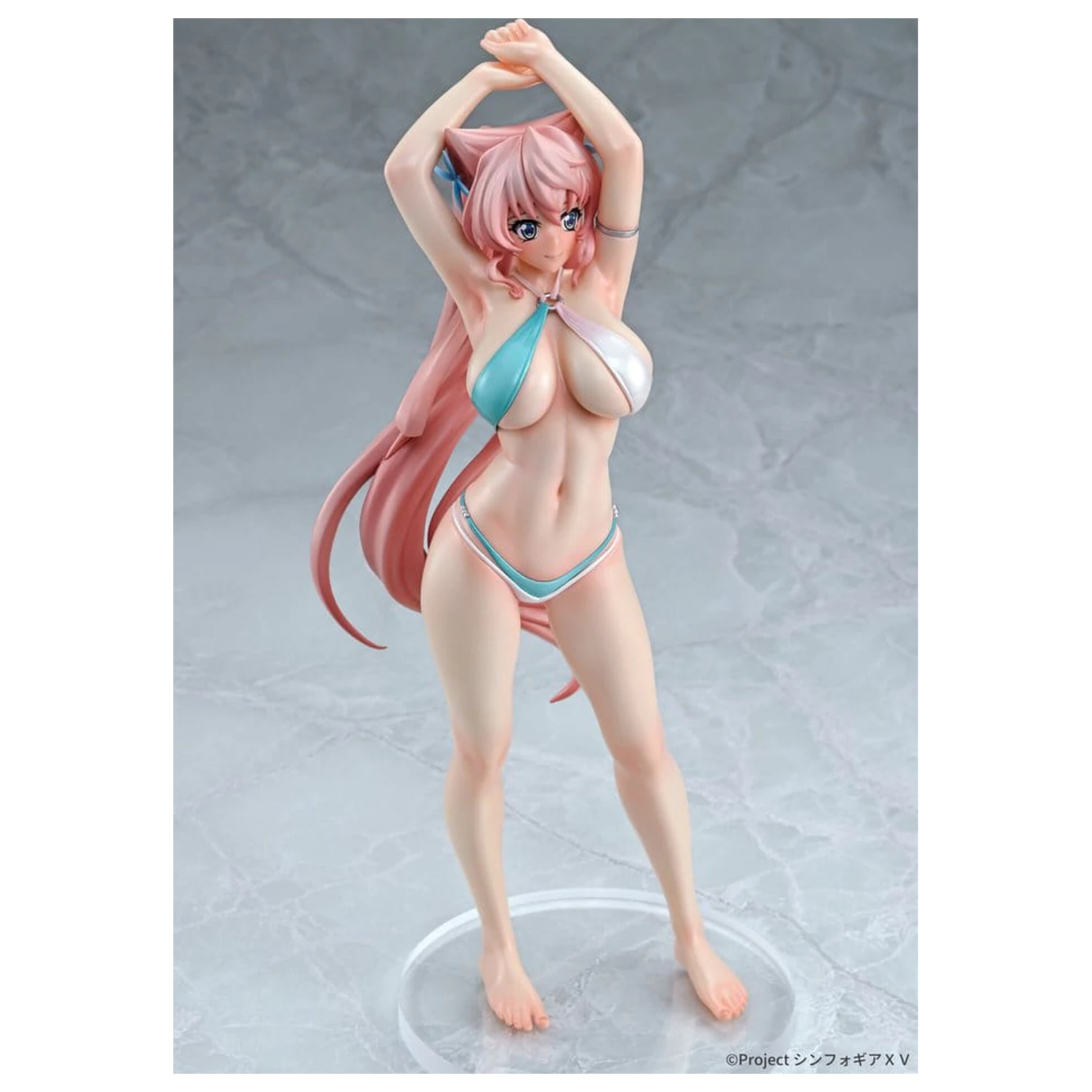 Senki Zesshou Symphogear XV PVC figurka 1/7 Maria Cadenzavna Eve Bikini style Gloss ver. 27 cm fotografii produktu