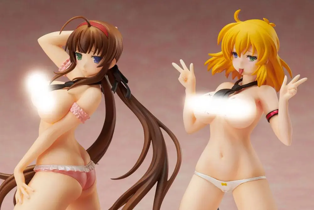 Senran Kagura NewWave Gburst PVC soška 1/10 Ryobi x Ryona Bare Body Sailor Uniform Ver. 19 cm fotografii produktu
