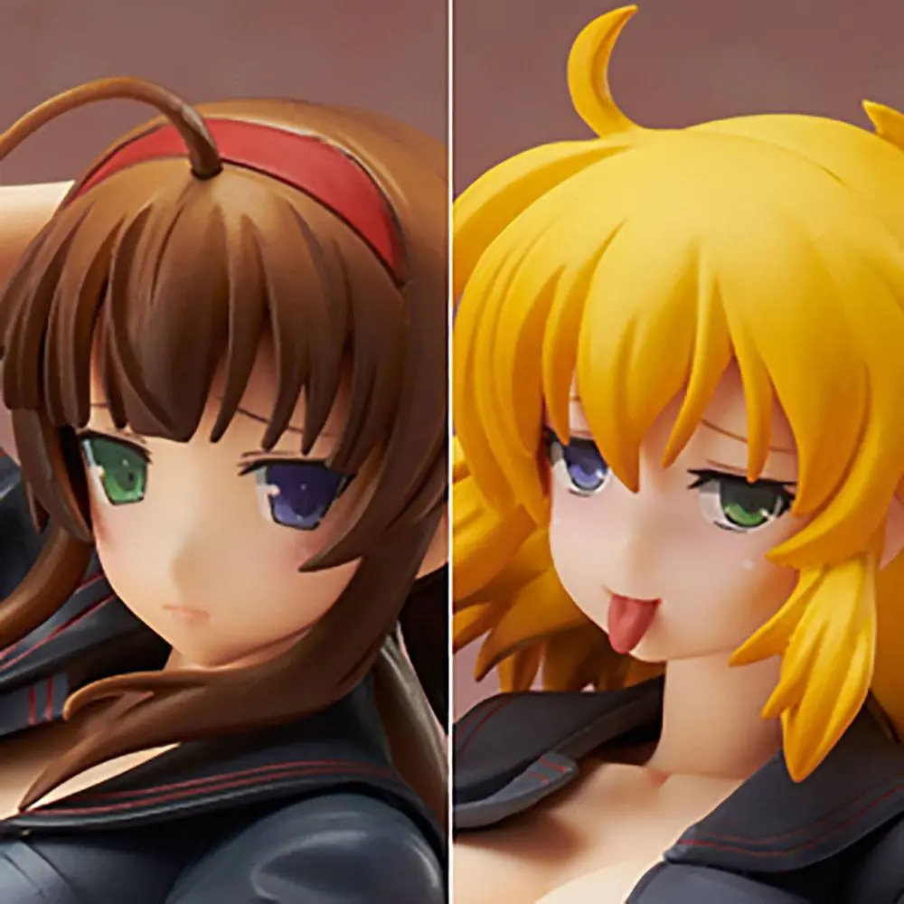 Senran Kagura NewWave Gburst PVC soška 1/10 Ryobi x Ryona Bare Body Sailor Uniform Ver. 19 cm fotografii produktu