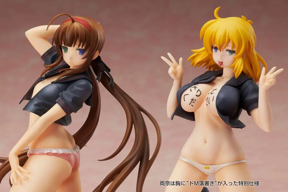 Senran Kagura NewWave Gburst PVC soška 1/10 Ryobi x Ryona Bare Body Sailor Uniform Ver. 19 cm fotografii produktu
