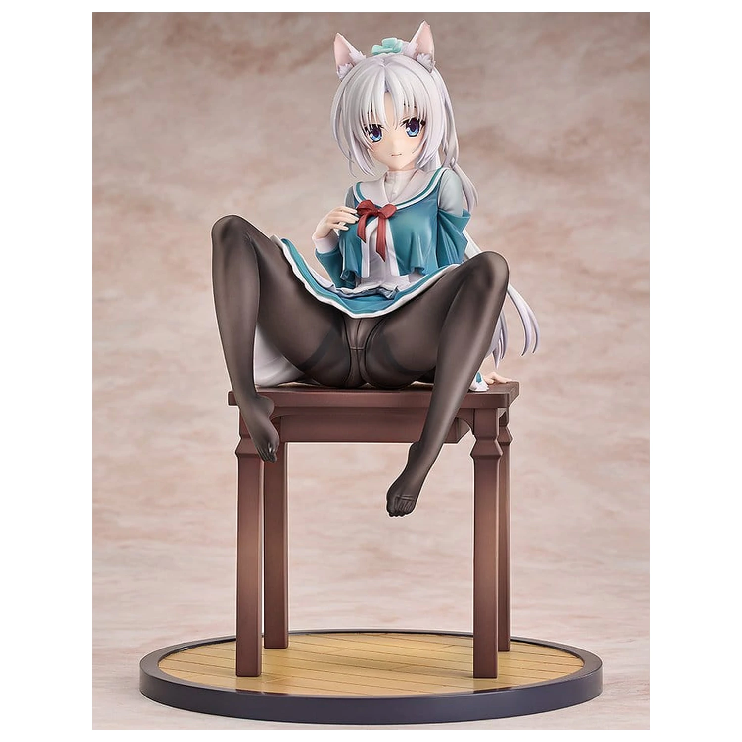 Senren*Banka PVC Figurka 1/7 Yoshino Asatake Animal Ears School Uniform Ver. 21 cm fotografii produktu