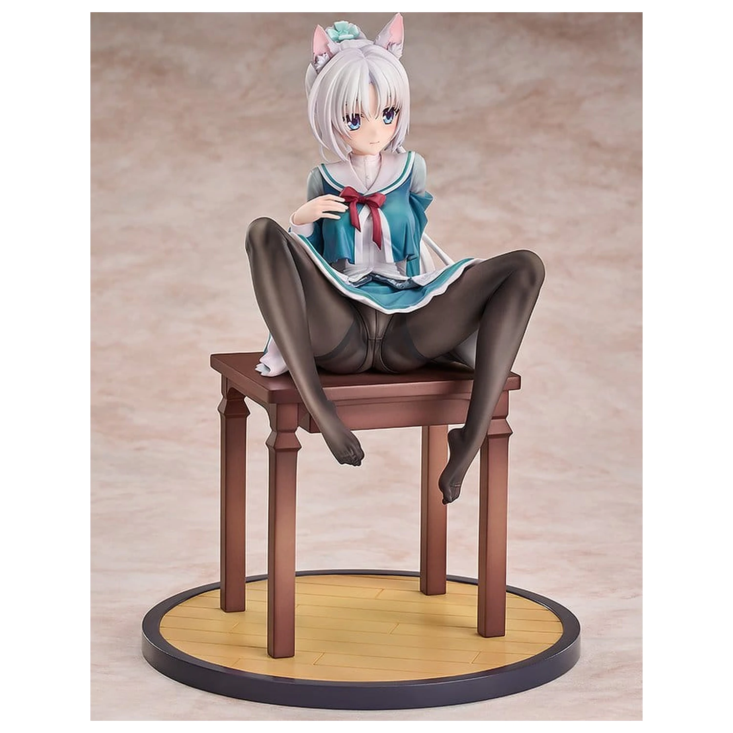Senren*Banka PVC Figurka 1/7 Yoshino Asatake Animal Ears School Uniform Ver. 21 cm fotografii produktu