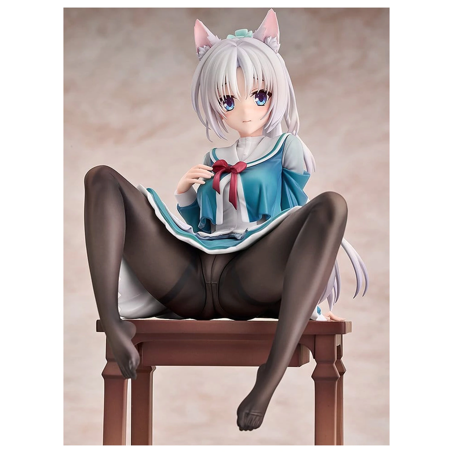 Senren*Banka PVC Figurka 1/7 Yoshino Asatake Animal Ears School Uniform Ver. 21 cm fotografii produktu