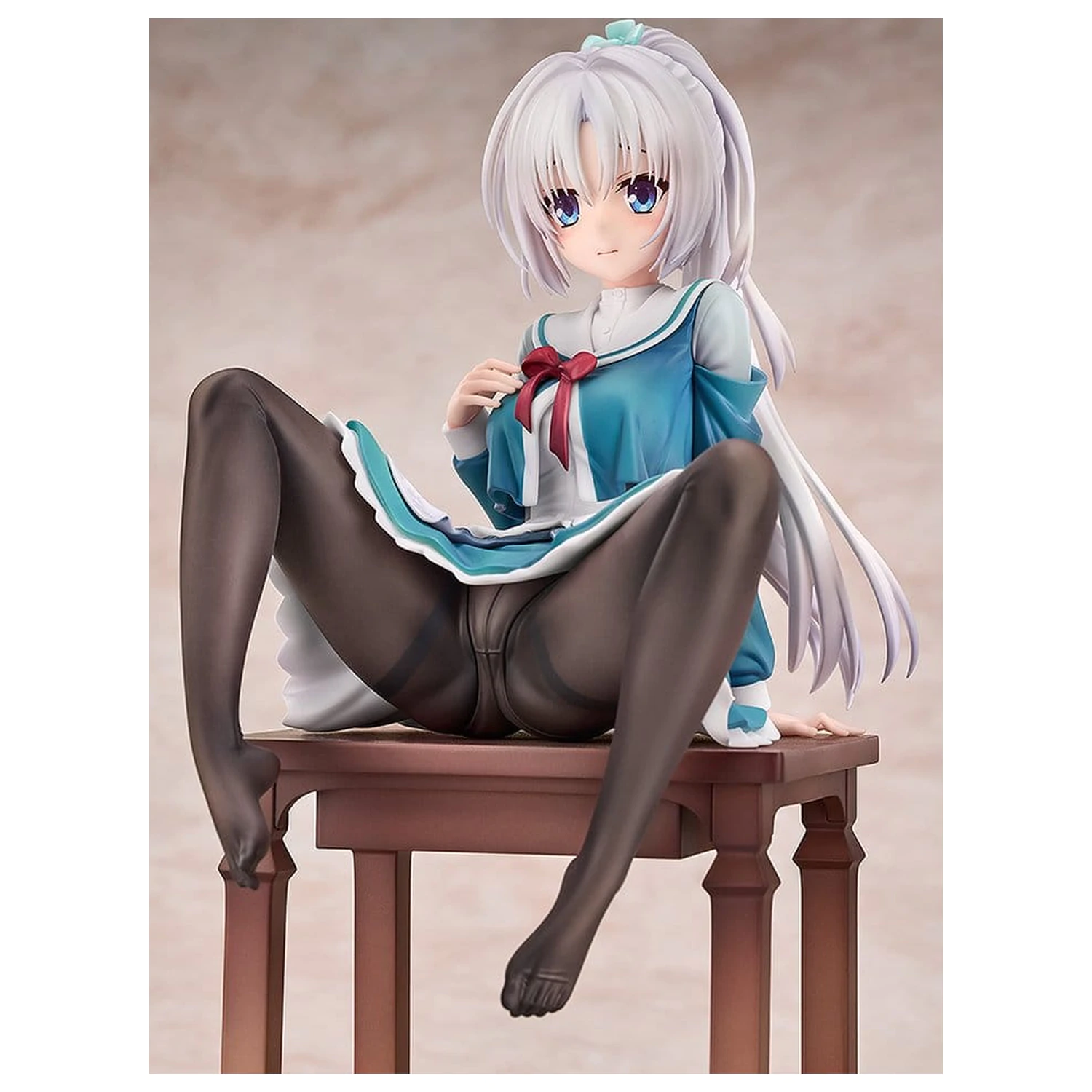 Senren*Banka PVC Figurka 1/7 Yoshino Asatake Animal Ears School Uniform Ver. 21 cm fotografii produktu