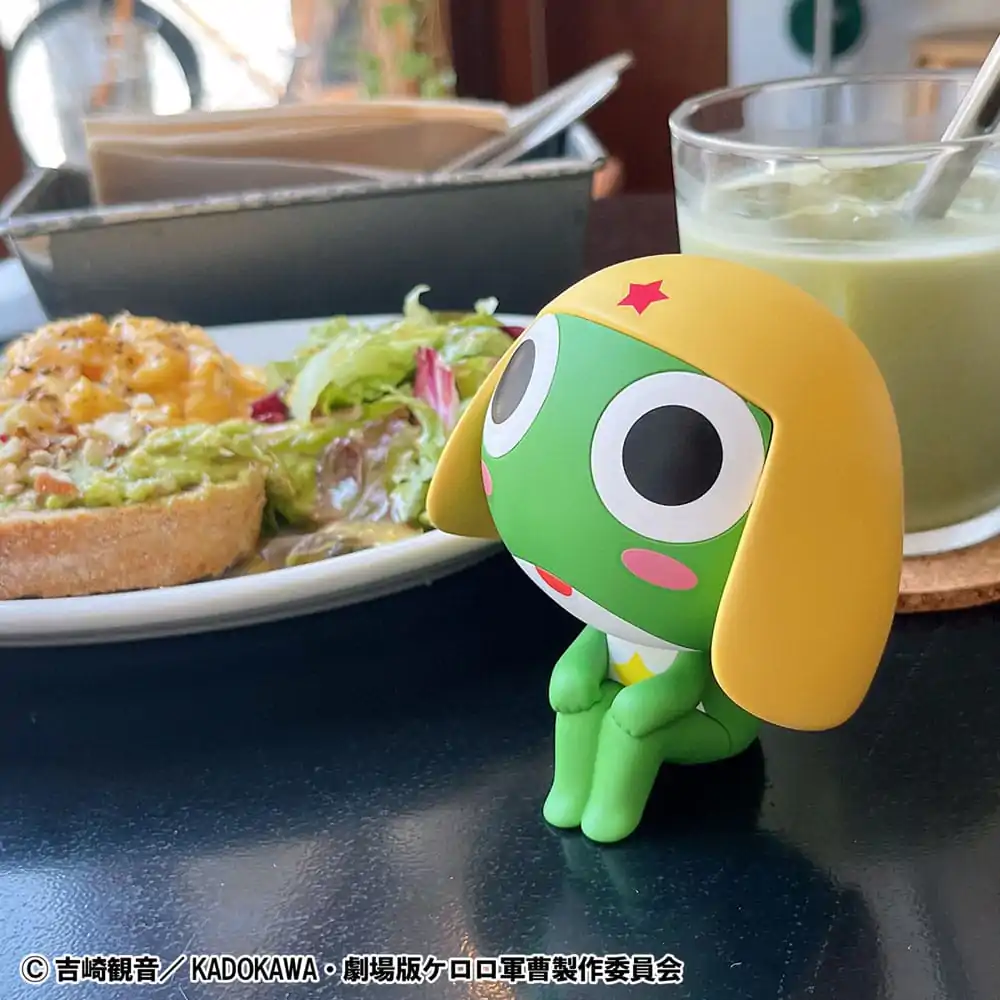 Sergeant Frog Look Up PVC soška Keroro 11 cm fotografii produktu