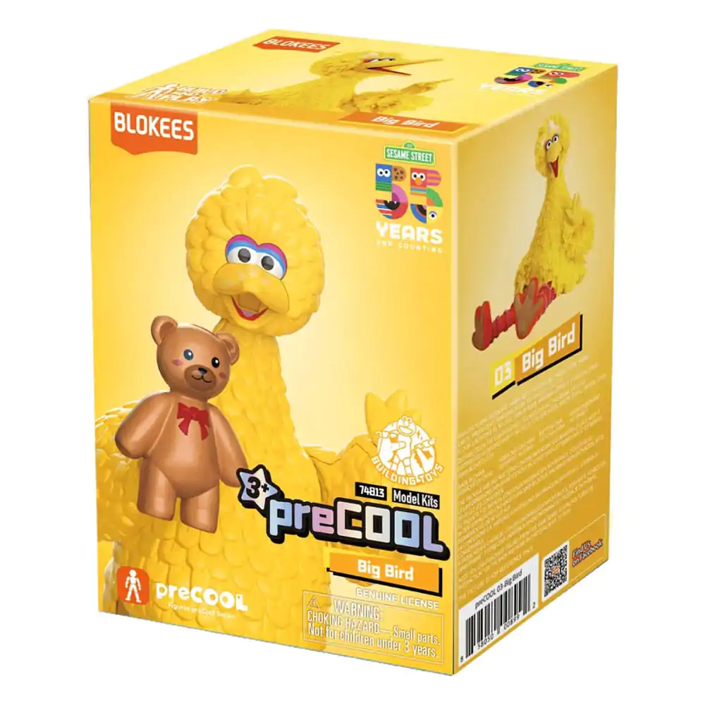Sesame Street Blokees PreCool Series 1 Plastikový Model Kit 03 Big Bird 15 cm fotografii produktu