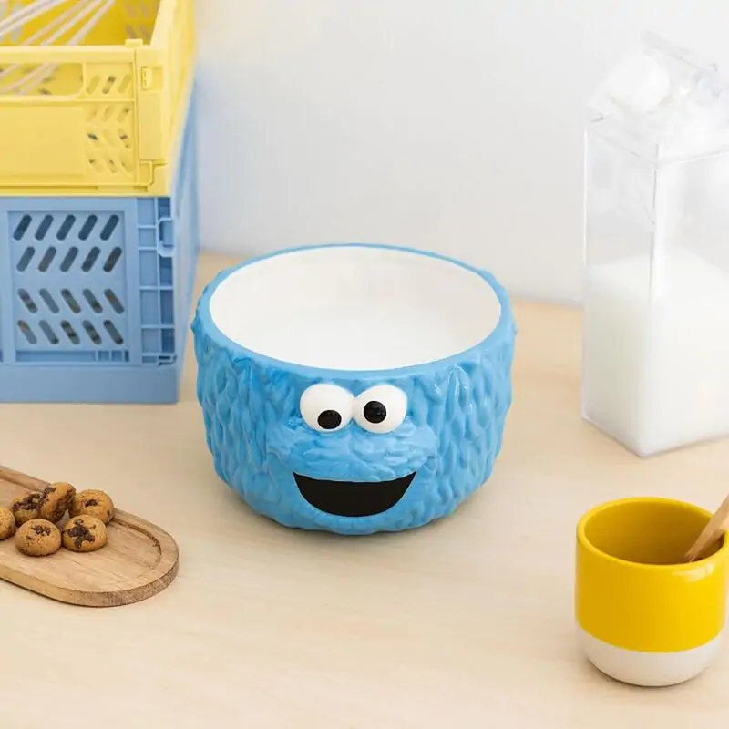 Sesame Street Cookie Monster 3D miska fotografii produktu