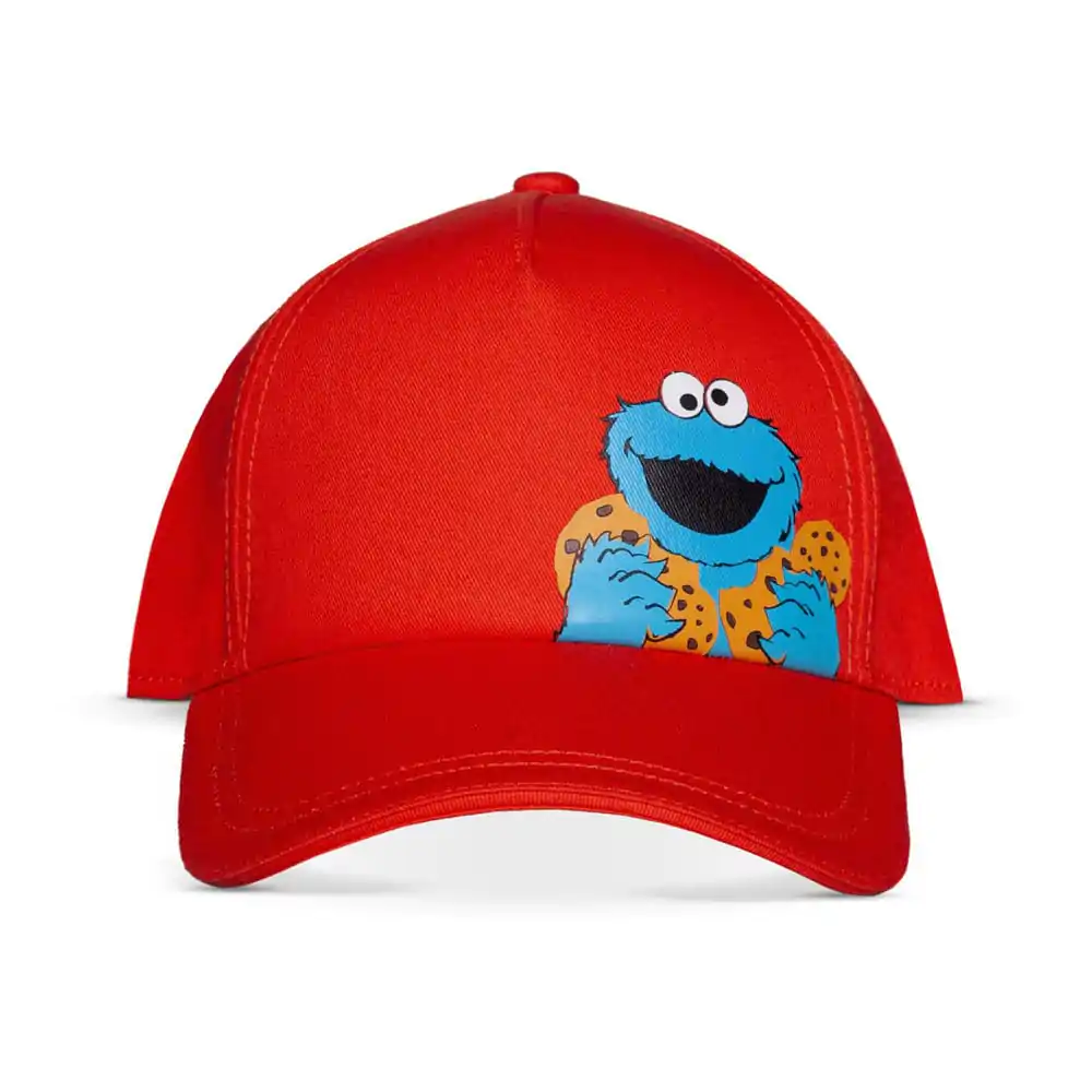 Snapback Kšiltovka Sezamová Ulice Cookie Monster fotografii produktu