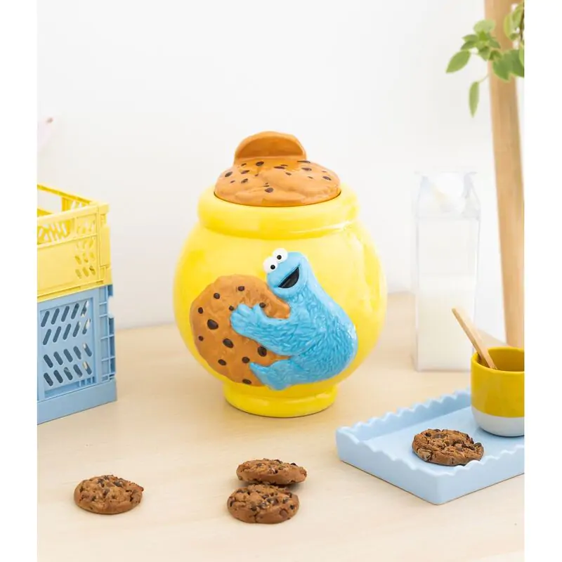 Sesame Street Cookie Monster krabička na sušenky fotografii produktu