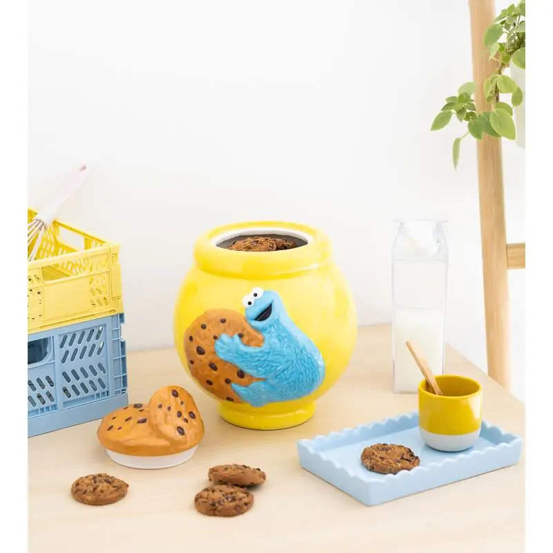 Sesame Street Cookie Monster krabička na sušenky fotografii produktu