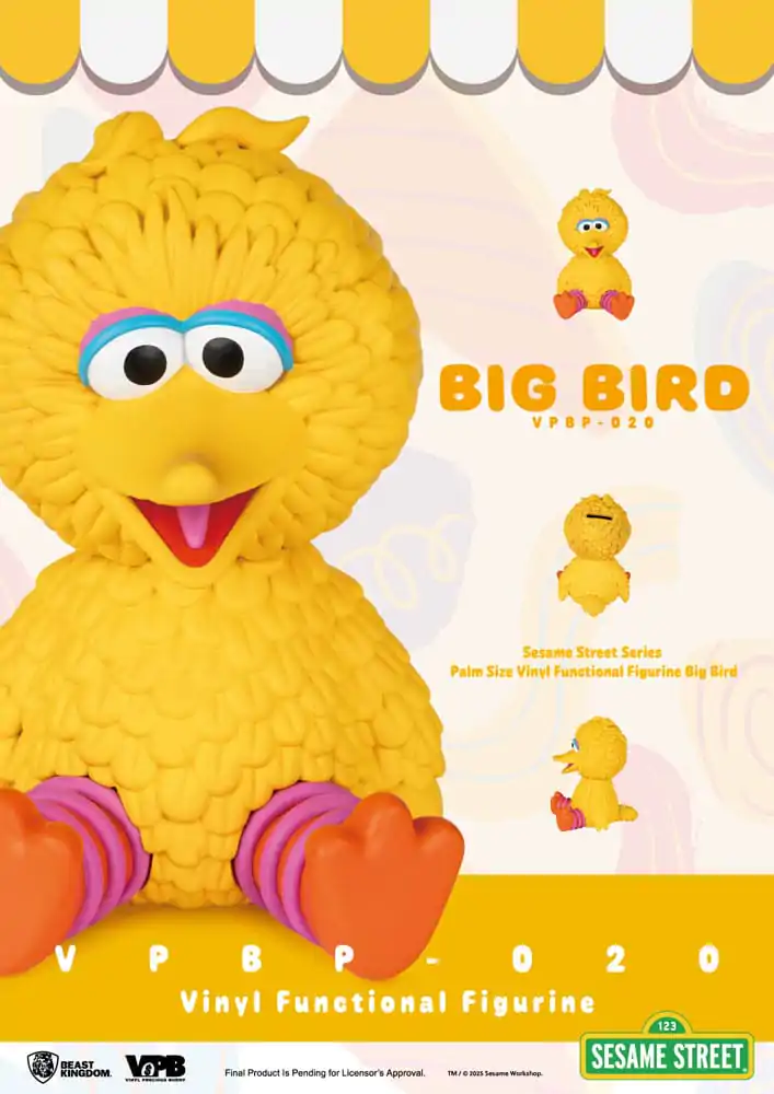 Sesame Street Prasátko Vinyl banka Cookie Monster 12 cm fotografii produktu