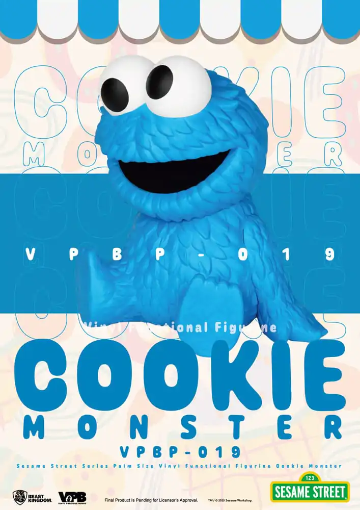 Sesame Street prasátko vinylová banka Cookie Monster 12 cm fotografii produktu