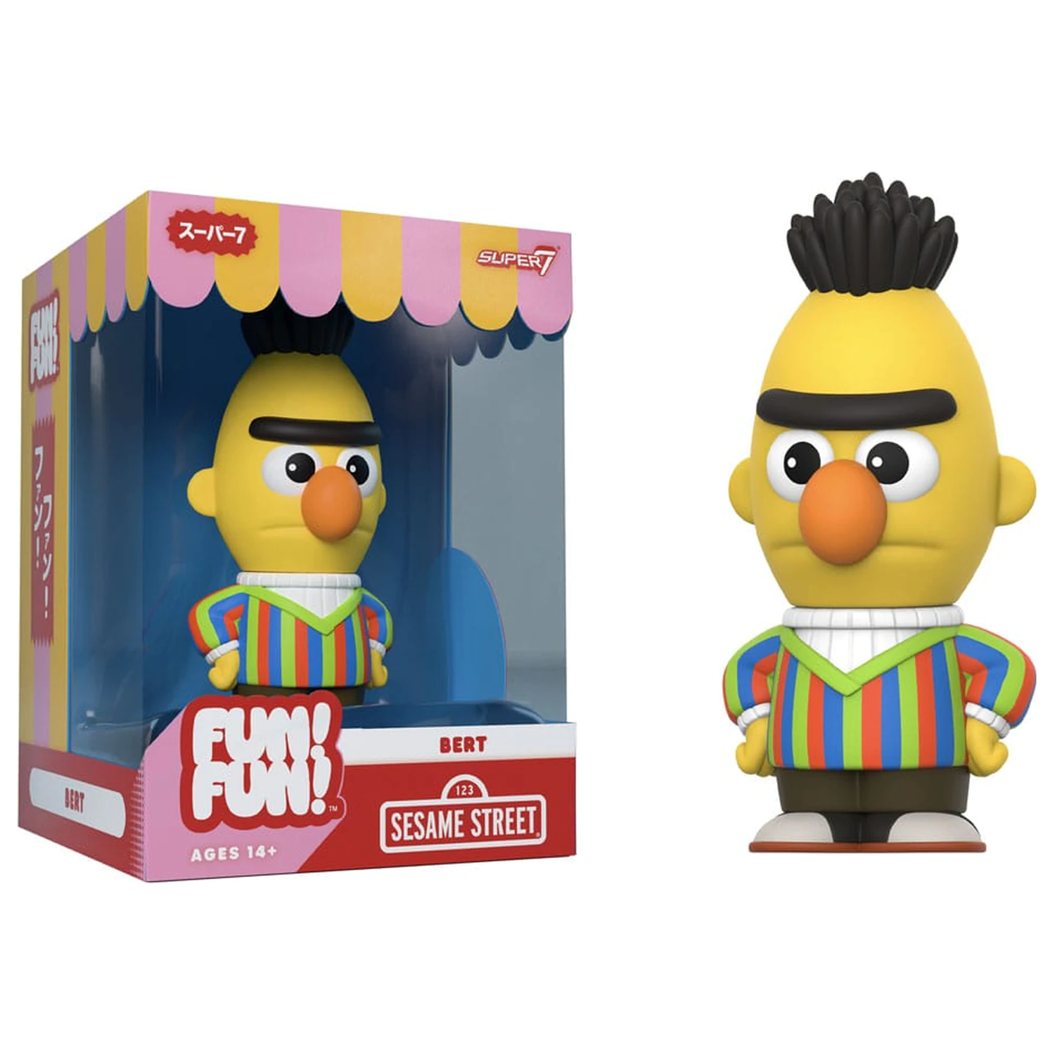 Sesame Street FUN! FUN! vinylová figurka Wave 02 Bert 13 cm fotografii produktu