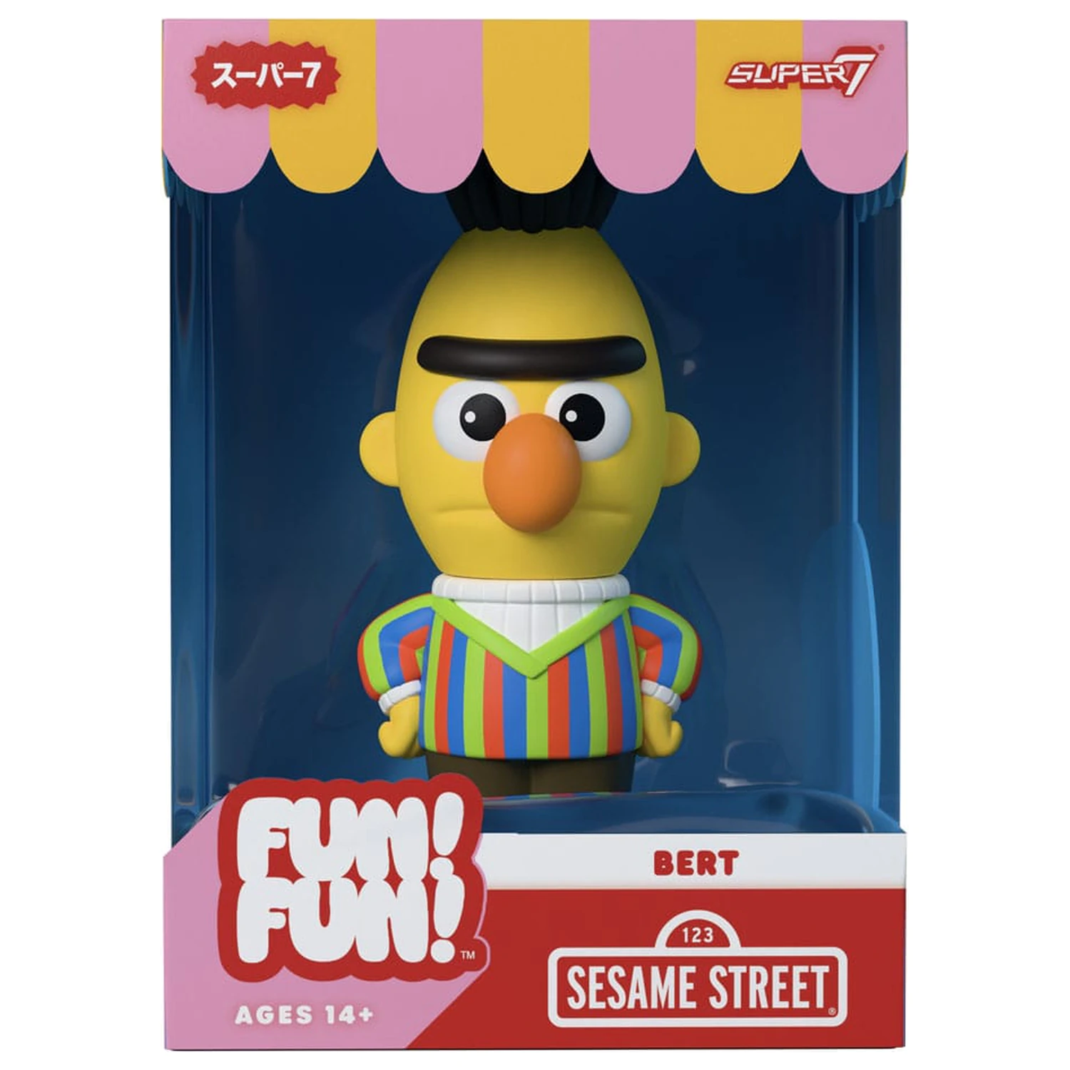 Sesame Street FUN! FUN! vinylová figurka Wave 02 Bert 13 cm fotografii produktu