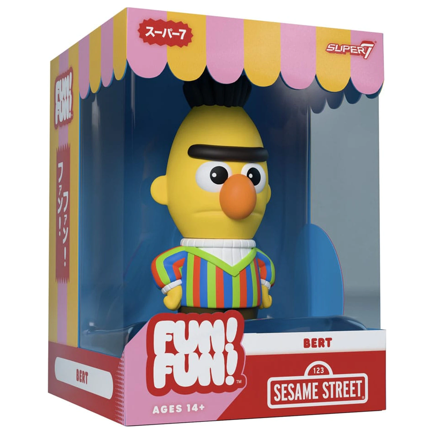 Sesame Street FUN! FUN! vinylová figurka Wave 02 Bert 13 cm fotografii produktu