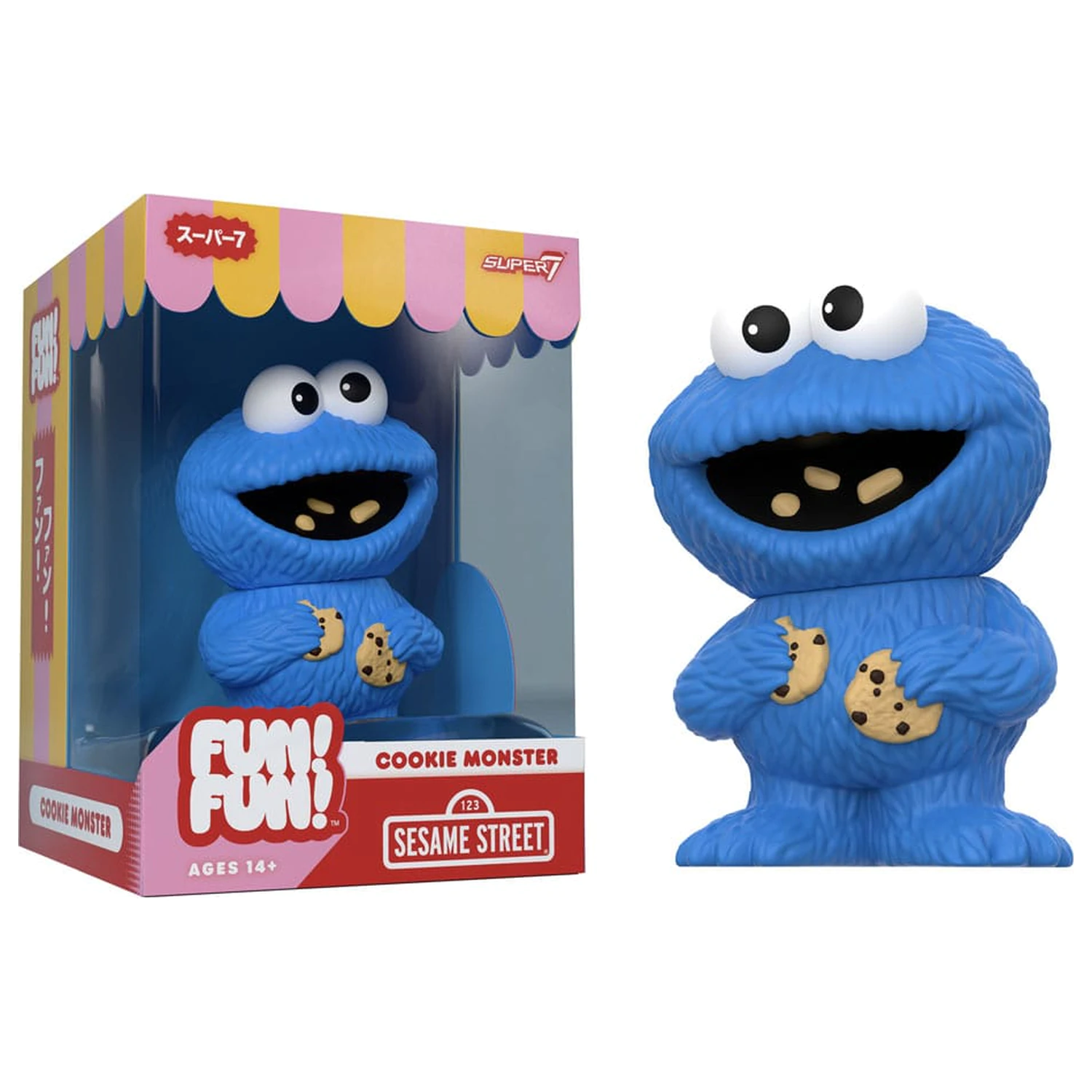 Sesame Street FUN! FUN! vinylová figurka vlna 02 Cookie Monster 13 cm fotografii produktu