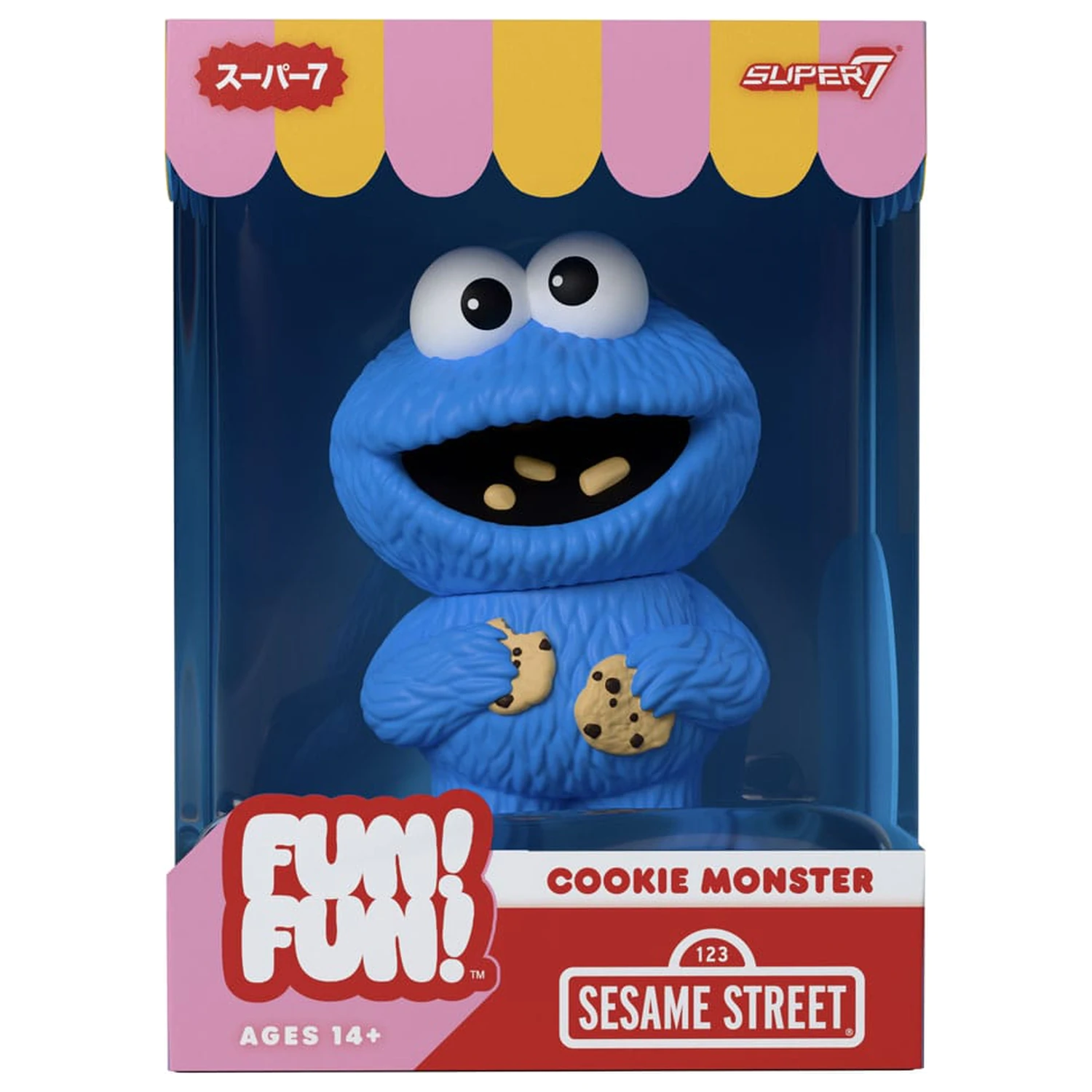 Sesame Street FUN! FUN! vinylová figurka vlna 02 Cookie Monster 13 cm fotografii produktu