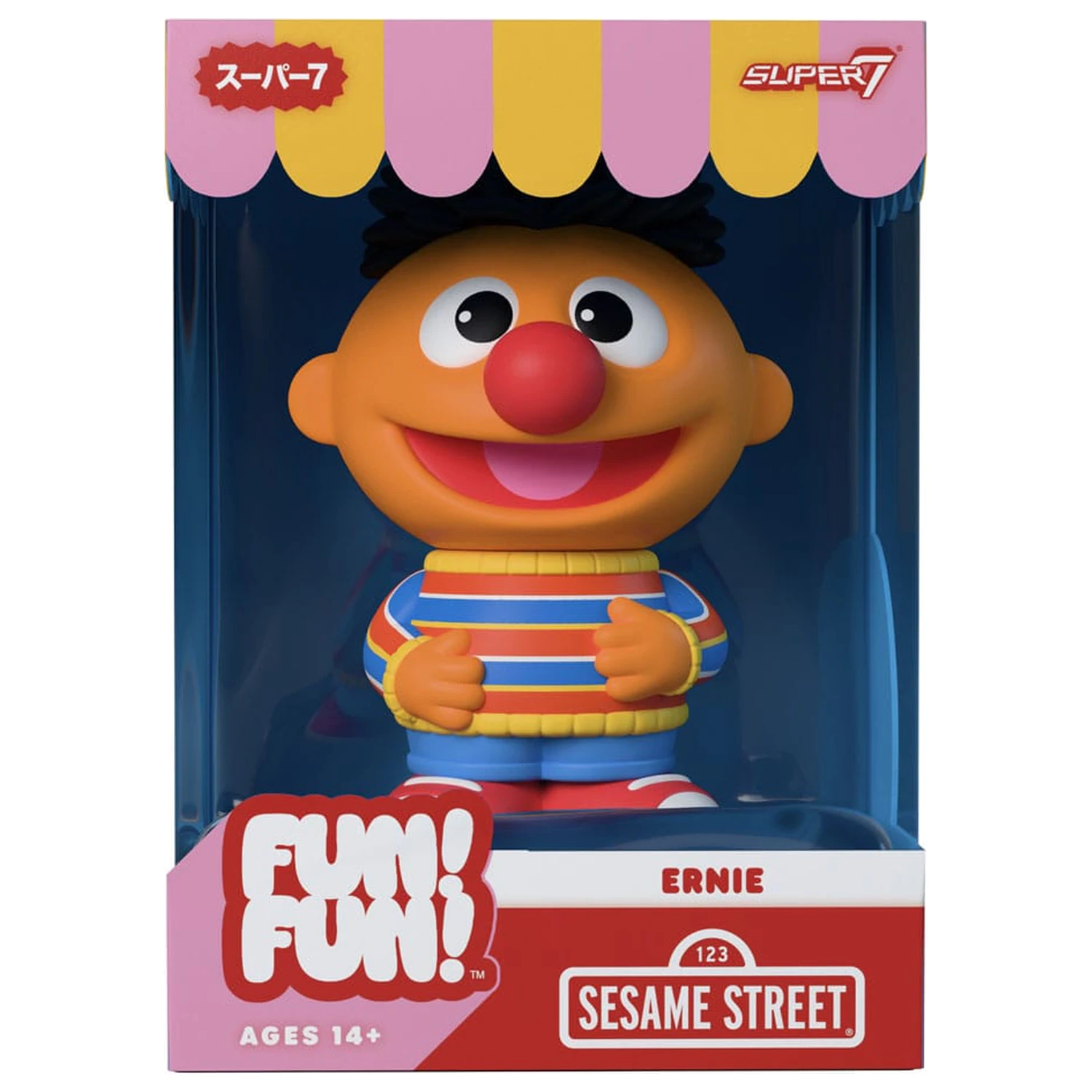 Sesame Street FUN! FUN! vinylová figurka vlna 02 Ernie 13 cm fotografii produktu