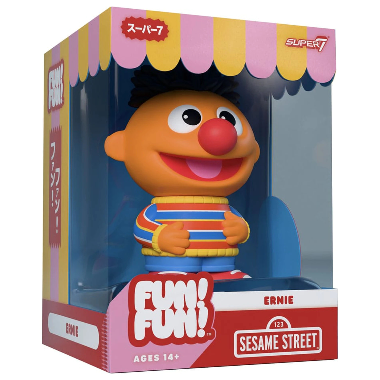 Sesame Street FUN! FUN! vinylová figurka vlna 02 Ernie 13 cm fotografii produktu