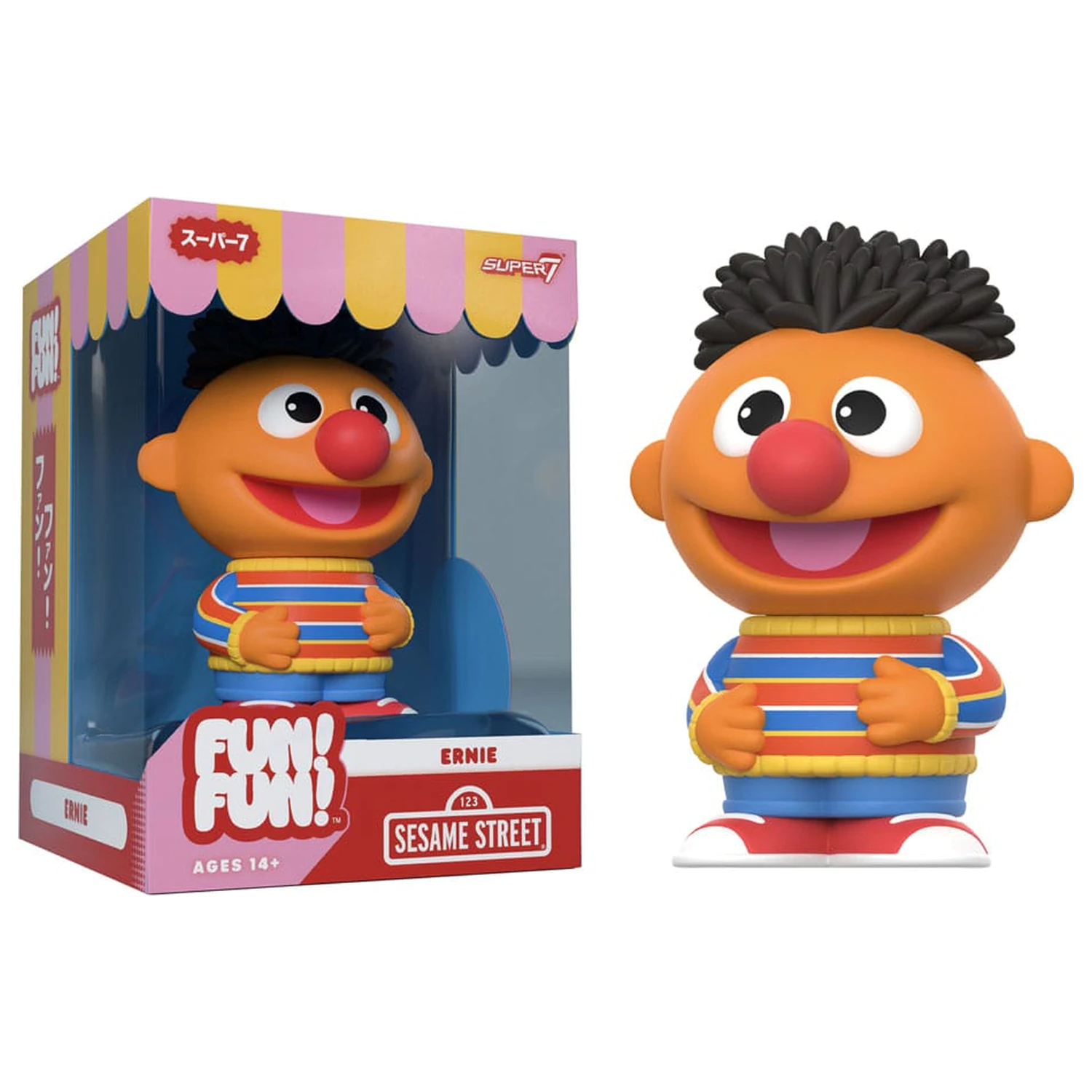 Sesame Street FUN! FUN! vinylová figurka vlna 02 Ernie 13 cm fotografii produktu
