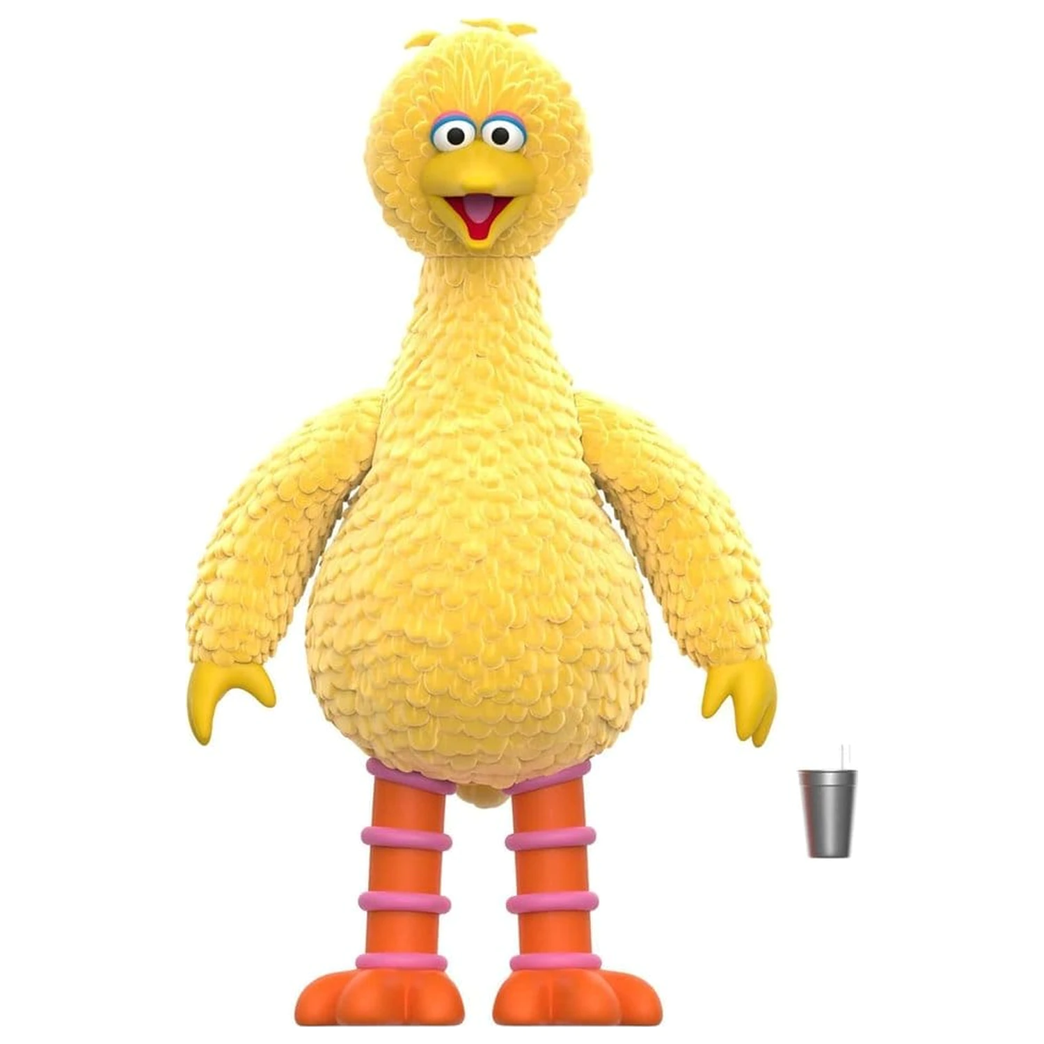 Sesame Street ReAction akční figurka Big Bird (flocked) fotografii produktu