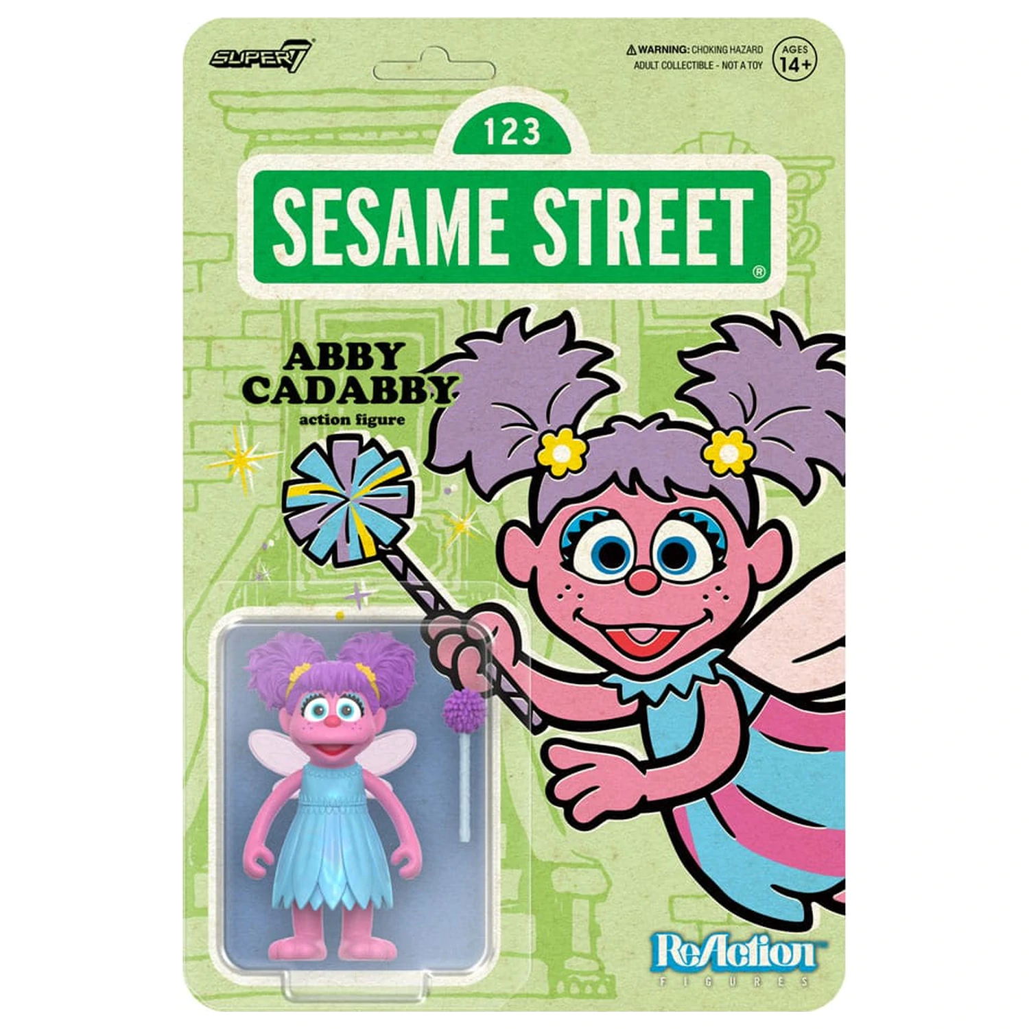 Sesame Street ReAction Akční figurka Wave 05 Abby Cadabby 10 cm fotografii produktu