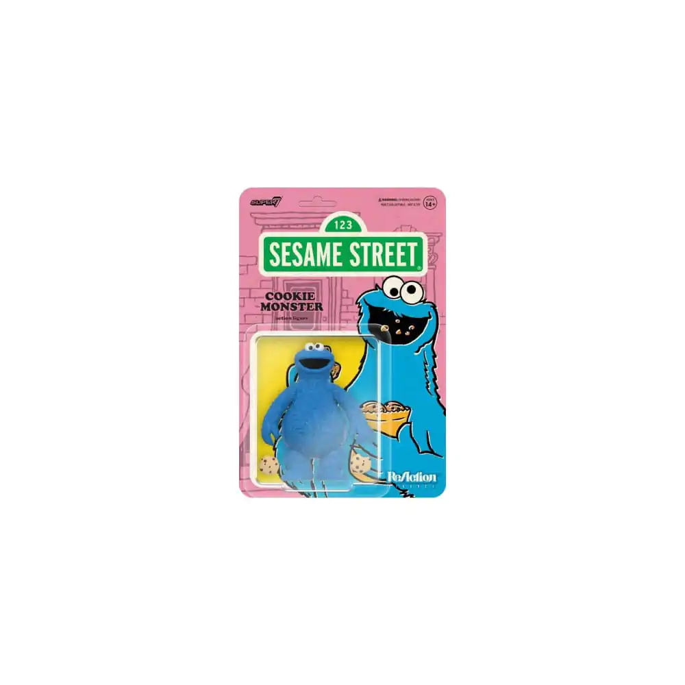 Sesame Street ReAction akční figurka Wave 02 Cookie Monster 10 cm fotografii produktu