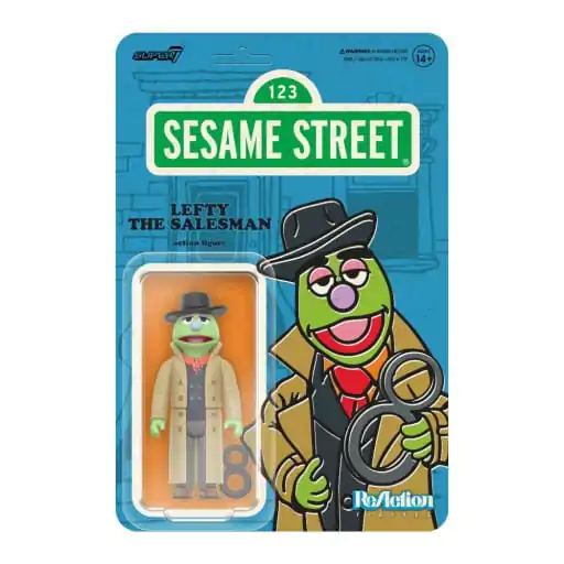 Sesame Street ReAction Akční Figurka Vlna 02 Lefty the Salesman 10 cm fotografii produktu