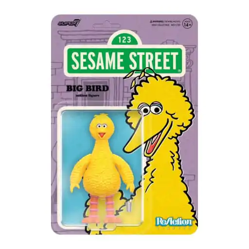 Sesame Street ReAction Akční figurka Vlna 03 Big Bird 10 cm fotografii produktu